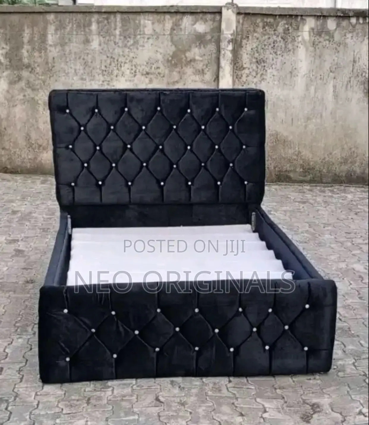Diagonal Design Bed Frame