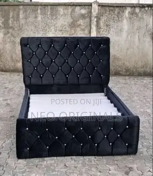 Diagonal Design Bed Frame