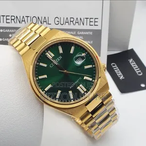 Original Citizen Men’s Gold Chain Watch 100% Authentic Guaranteed