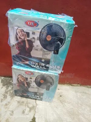 OX 18" Plus Wall Fan – Beat the Heat With Powerful Airflow