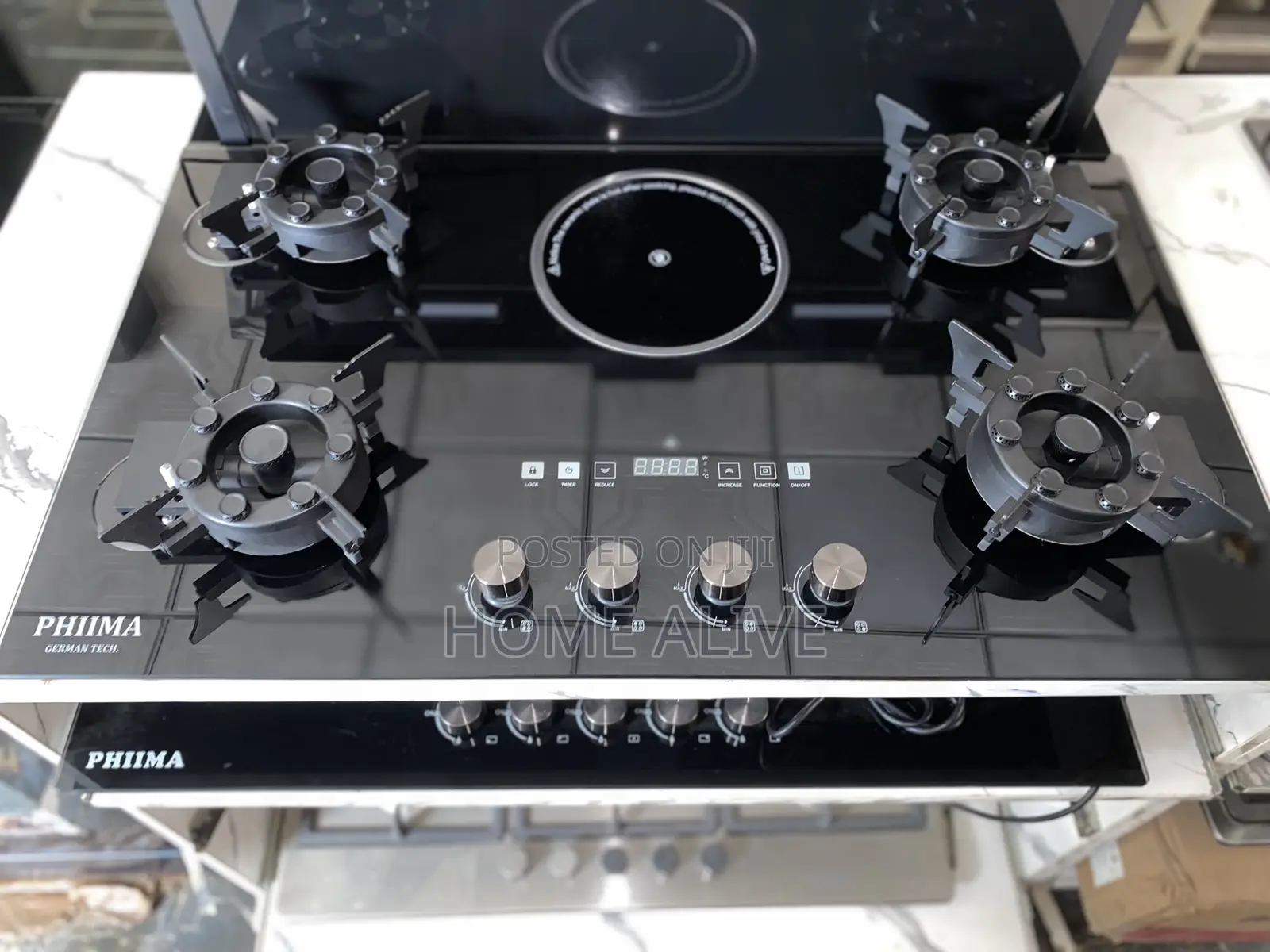 Phiima Modern 4/1 Flip Hob