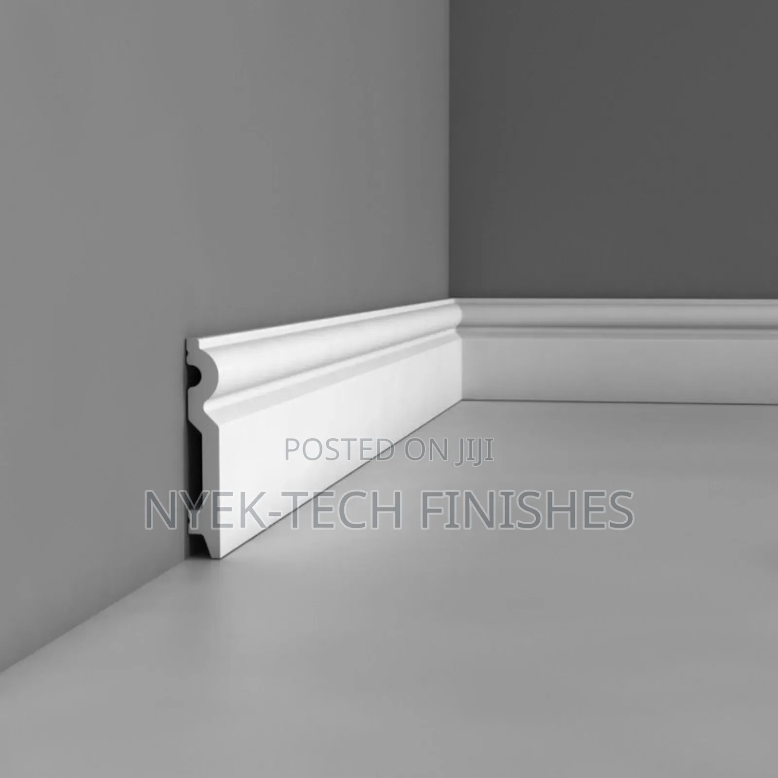 PVC Skirting Baseboard for Interiors