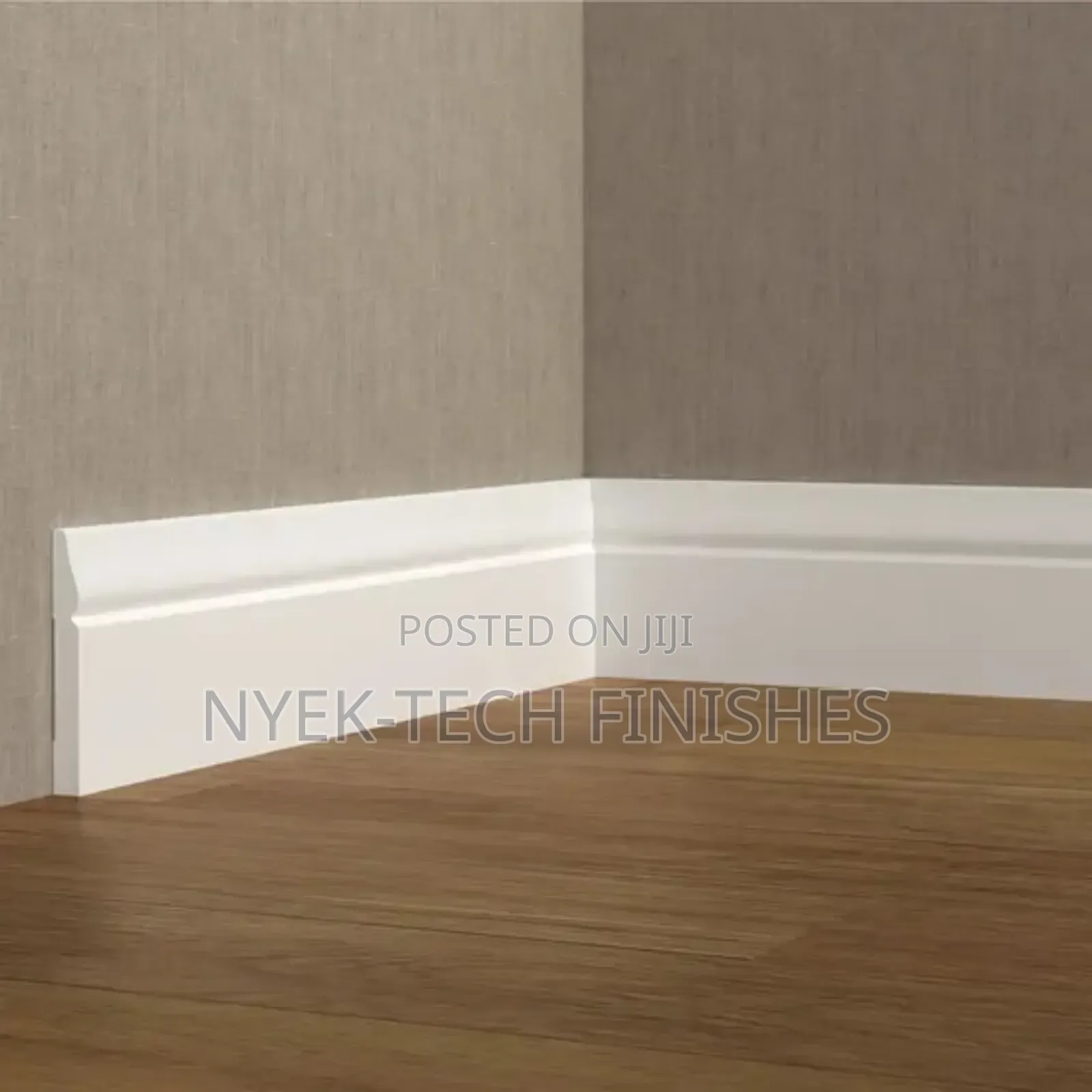 PVC Skirting Baseboard for Interiors