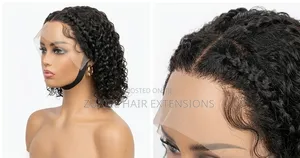 Tfrontal Curly Human Hair Wig