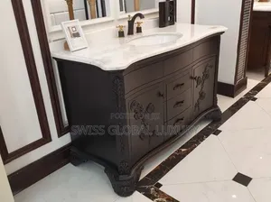 Luxury Black Marble Vanity Unit – Exclusive Model