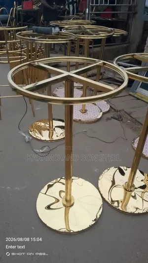 Stainless Steel Center Table