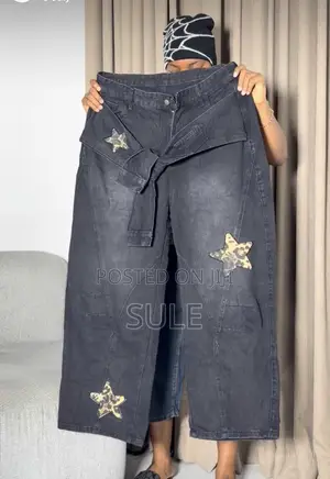 Unisex Barrel Denim