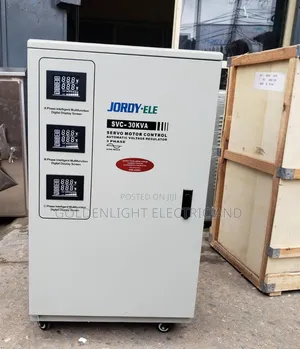 Jordy-Ele 30kva 3-Phase Automatic Voltage Stabilizer