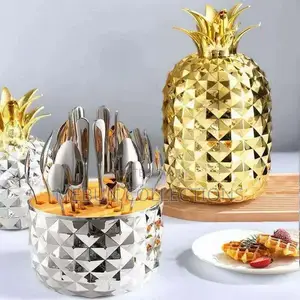 Pineapple Design Cutlery Set