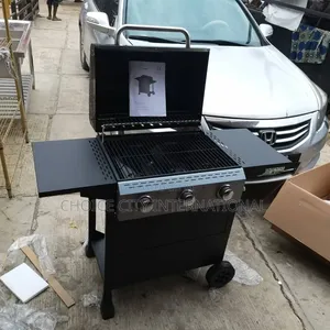 Three Burner Gas Barbecue Machine