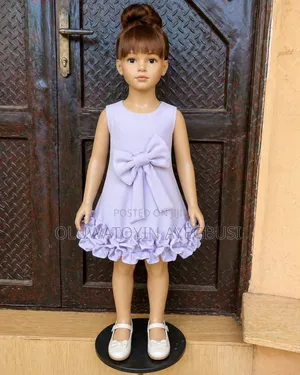 Baby Girl Aline Ruffle Gown