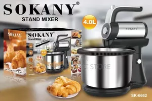 Sokany SK-6662 2-in-1 Stand Mixer – 4L 1000W