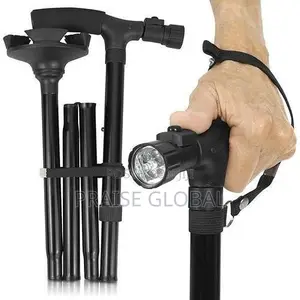 Elderly Walking Stick With LED Light