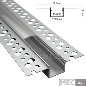 1513 Double Bar Aluminum Profile Rail