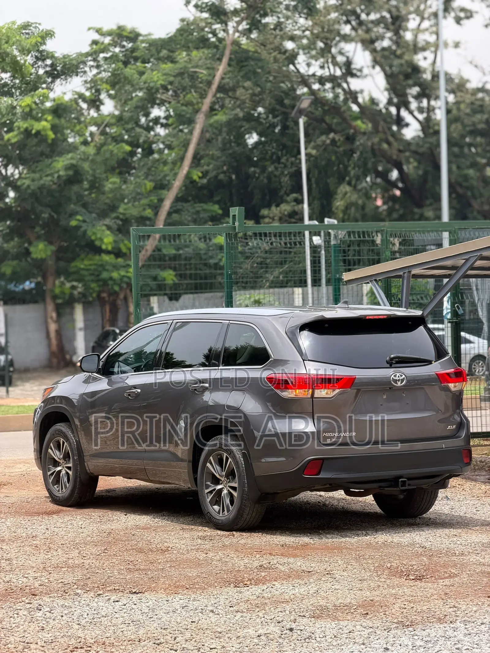 Toyota Highlander 2019 Gray