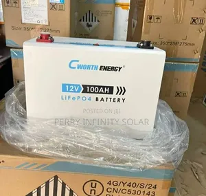 Cworth 12V 100Ah LiFePO4 Lithium Battery | Deep Cycle | Solar Backup