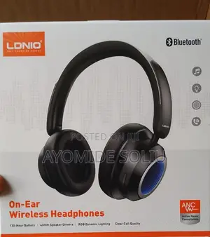 LDNIO H01 Wireless Over-Ear Headphones With ANC