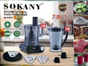 Sokany Food Processor 7 -in 1