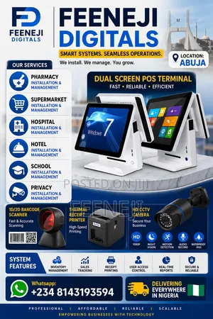 Feeneji Digitals (Point of Sale CCTV Installation+management)
