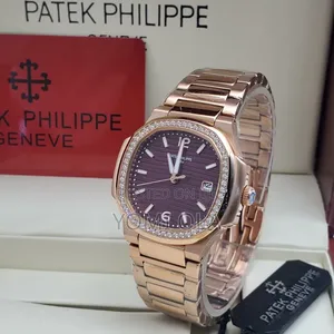 New Patek Philippe Gold Ice Ladies Wristwatch