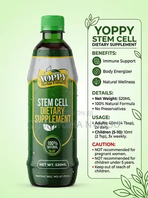 Yoppy Herbal Extracts Stem Cell Dietary Supplement