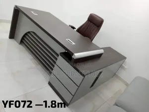 Executive 1.6m L-Shaped Office Desk With Side Extension Storage