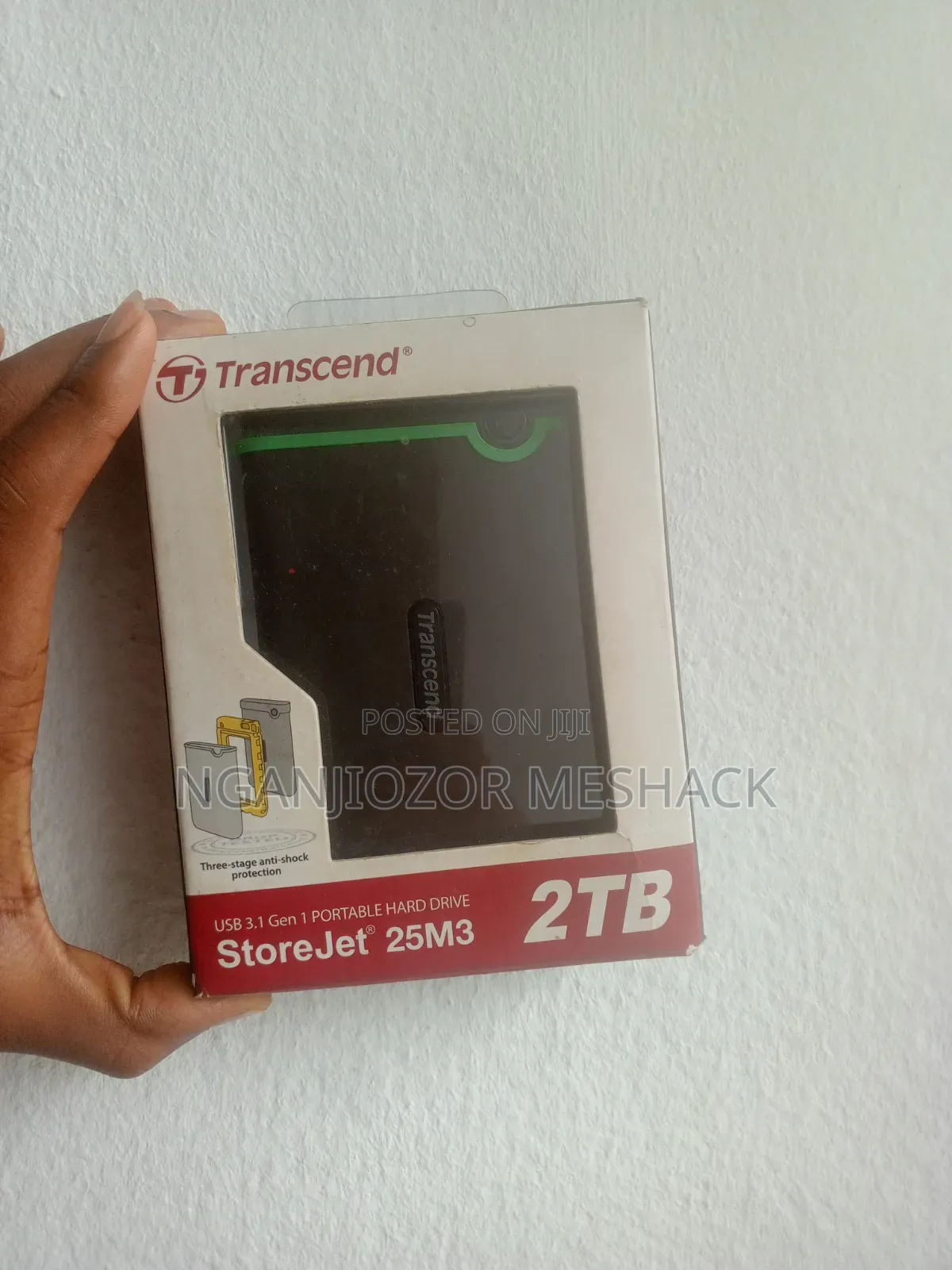 Transcend 2 Terabytes External Hard Drive