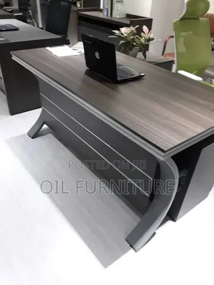 Premium Executive Director Office Table With Built-in Side Storage 2 M