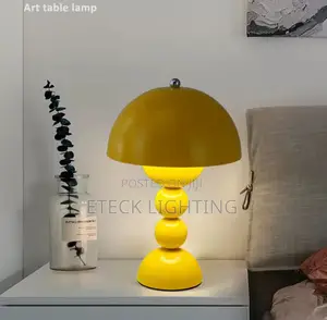 Modern Yellow Led Bedroom Bedside Living Room Home Decor Table Lamp