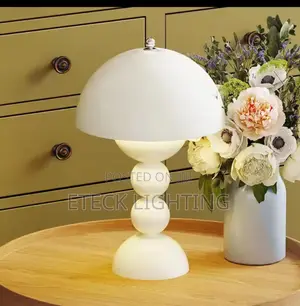 White Body Led Desk Bedside Home Decor Living Room Table Lamp