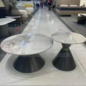 Metal Base 2 in 1 Coffee Table