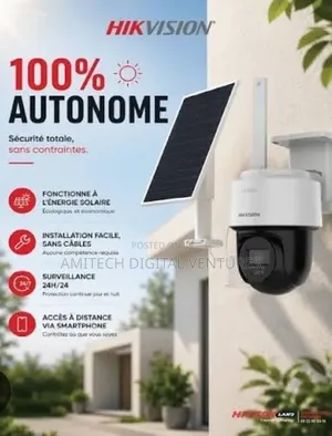 Hikvision 4g Solar Camera