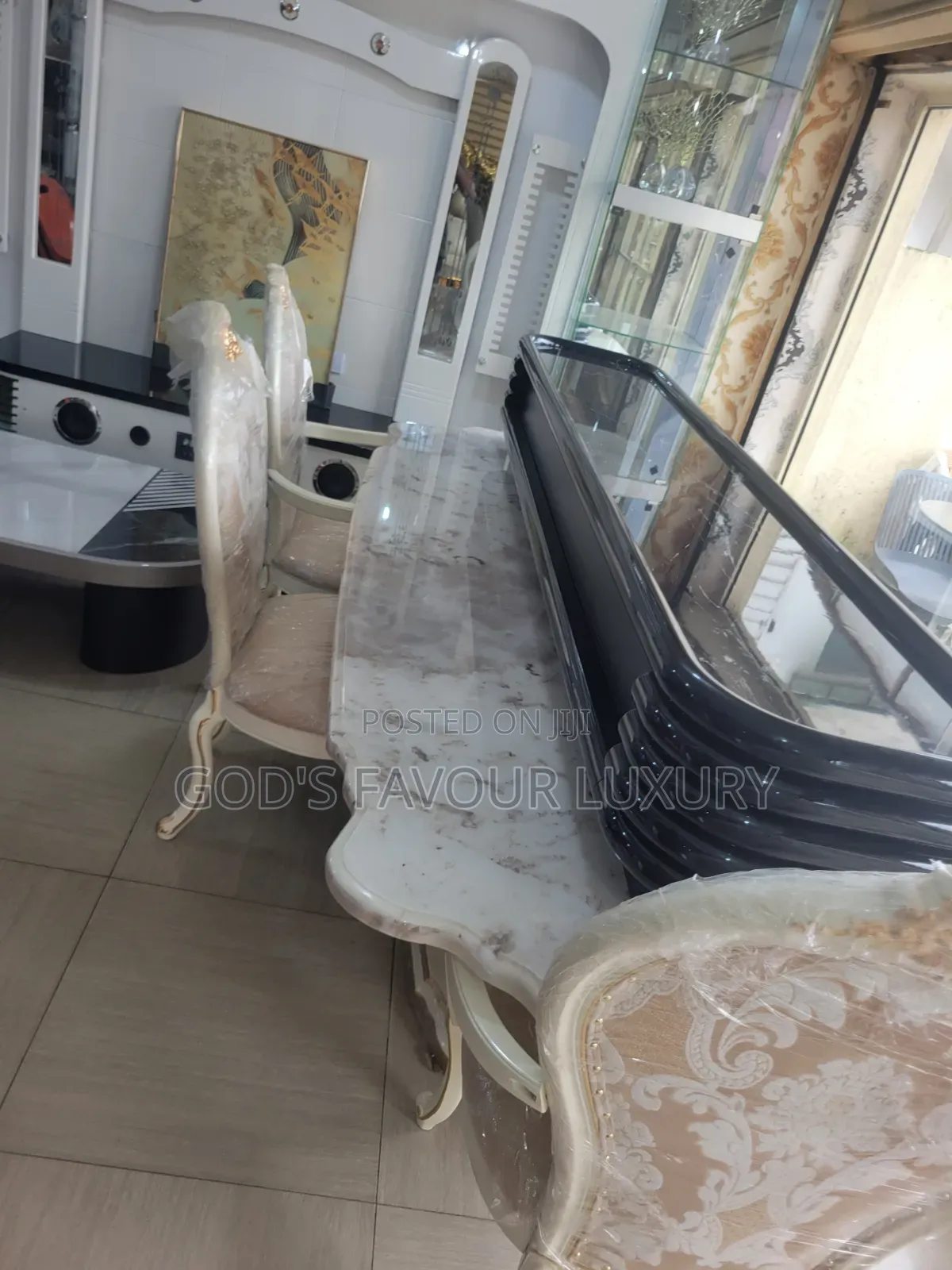 Royal Dining Table and Chairs.