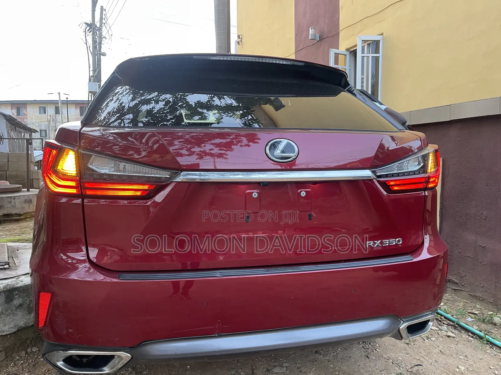 Lexus RX 2018 Red