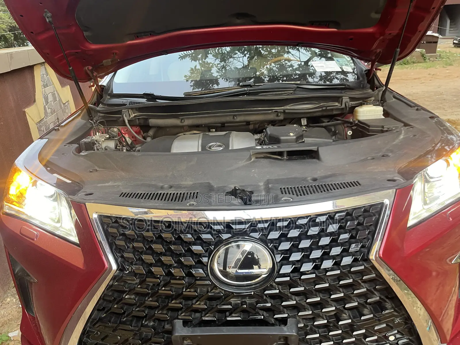 Lexus RX 2018 Red