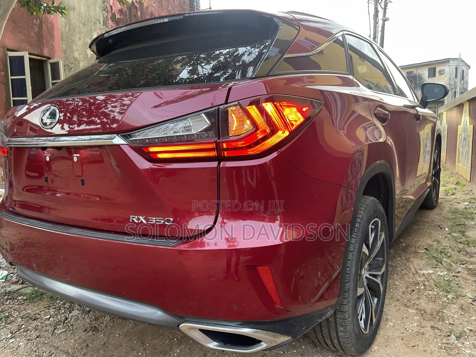 Lexus RX 2018 Red