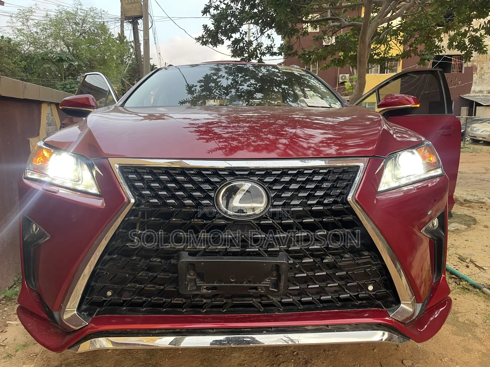 Lexus RX 2018 Red