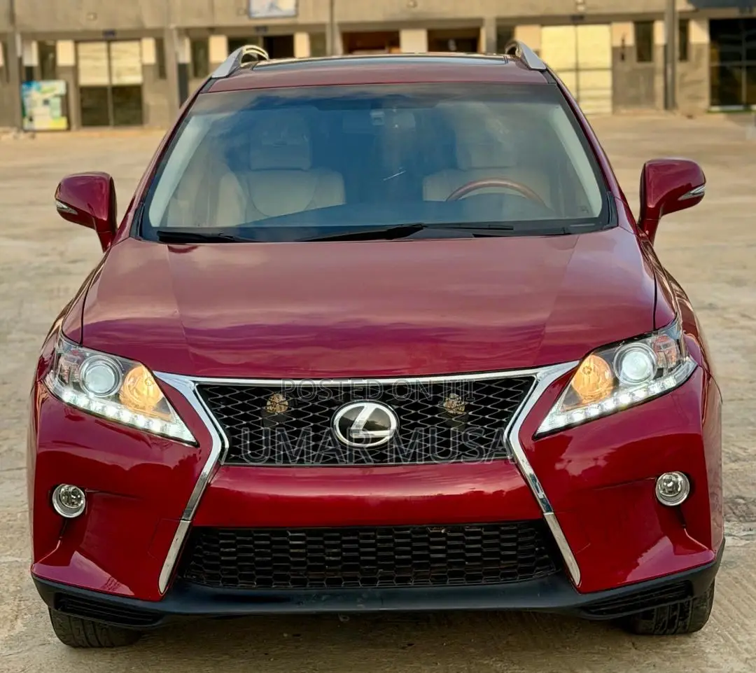 Lexus RX 2012 Red