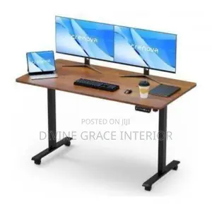 Space-Saving Electric Height Adjustable Table