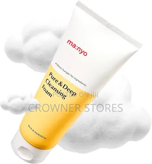 MANYO Pure Deep Cleansing Foam, Blackhead Pore Face Wash 200ml