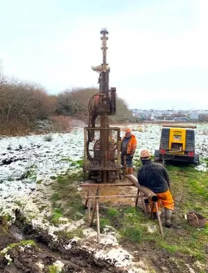 Rotary Drilling for Industrial Borehole in Lagos.