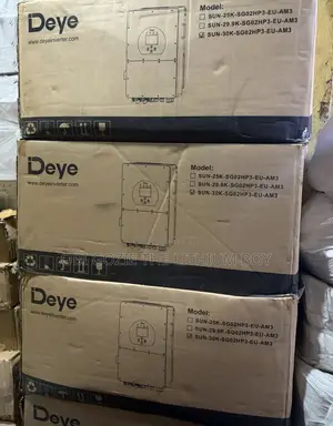 30kW Deye High-Voltage Hybrid Solar Inverter