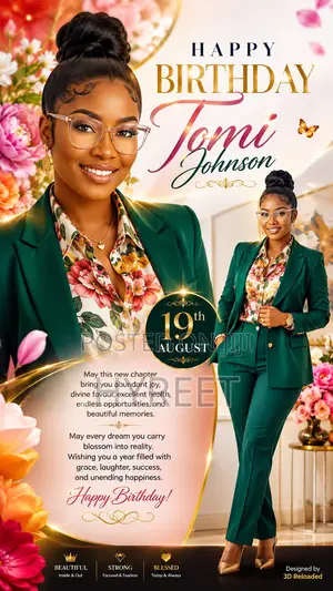 Luxury Birthday Flyer