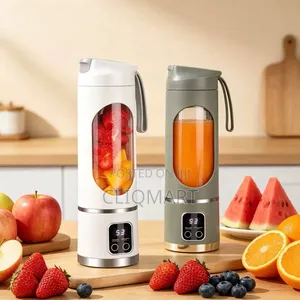 Portable Electric Blender Bottle – Rechargeable Juicer for Smoothies