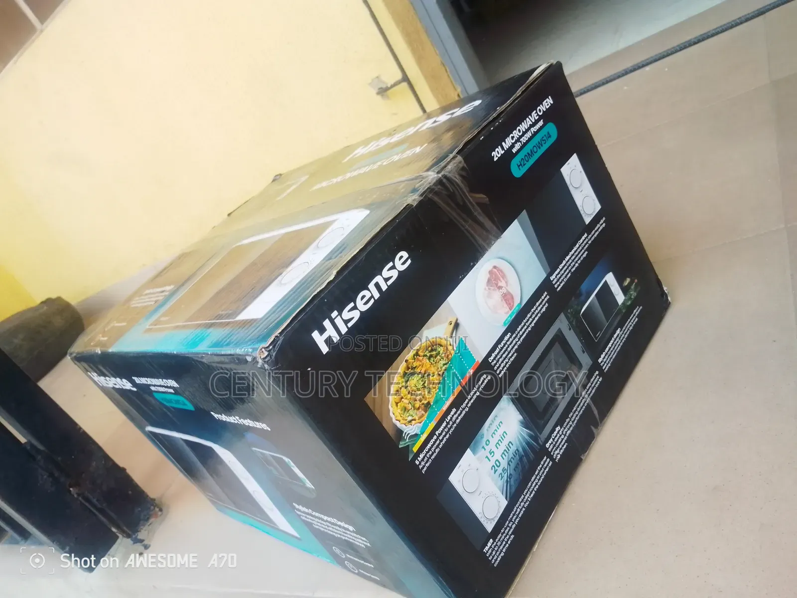 Hisense 20L Countertop Microwave Oven – Simple Efficient