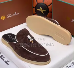 Luxury Designer Suede Half Shoe