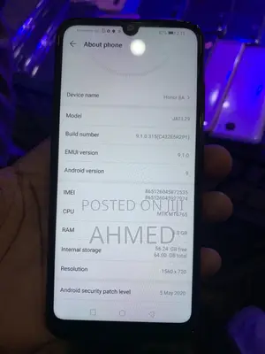 Huawei Y9s 128 GB Black