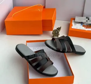 Men's Leather Slippers