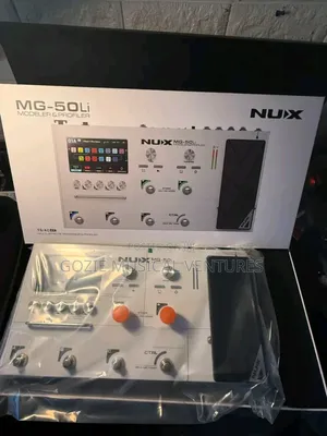 Nux White Colour MG-50LI Modeler Profiler Effect Pedal White Colour