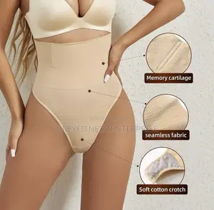 High Waist Tummy Slimming Tight With Fishbones